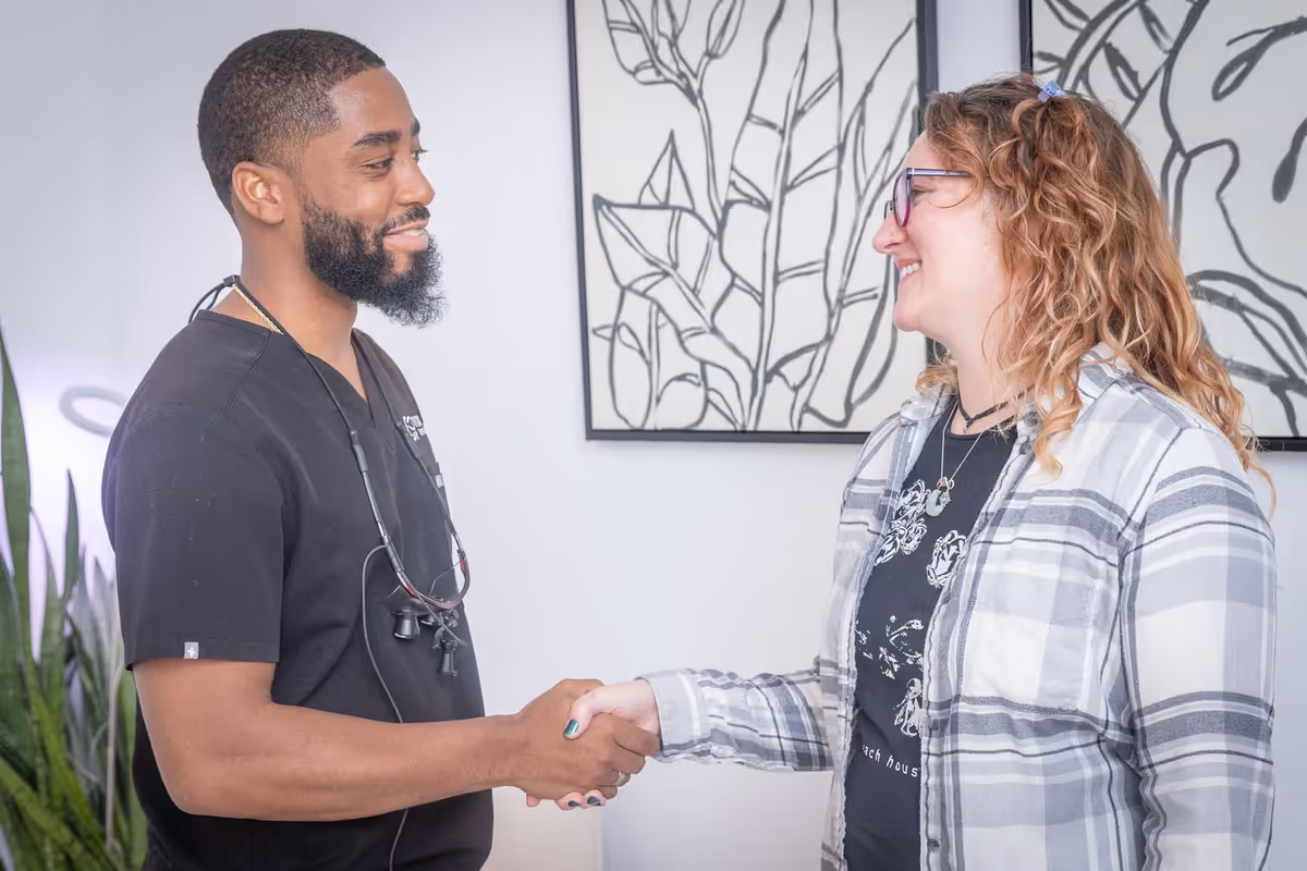 Dr. Charles White at White32 Dental in Foxhall Square, Washington DC